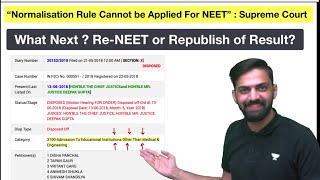 NEET 2024 Latest Update  Supreme Court on NEET 2024 Result Scam  NTA NEET 2024 Latest News [upl. by Immac]