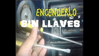 Como ENCENDER AUTO Con 2 Destornilladores LLAVIN quebrado👨‍🔧 [upl. by Piks]