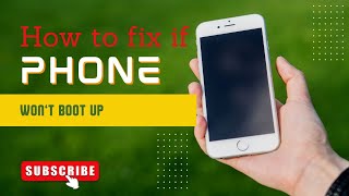 How to Fix an Android Smartphone That Wont Boot Up Troubleshooting No Screen Activity [upl. by Dniren]