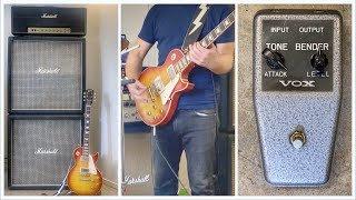 Pushing a CRANKED Marshall Full Stack with a Tone Bender [upl. by Yenruoj]