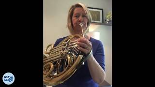 Learn From the Pros Flutter Tongue on French Horn [upl. by Cesaro685]