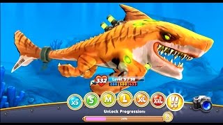 Hungry Shark World  All Sharks Unlocked [upl. by Justina]