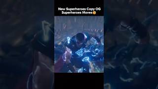 New Superheroes Copy OG Superheroes Moves Pt2 ☠️🥵 shorts [upl. by Antony717]