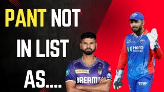 IPL Mega Auction final list revealed MAJOR SURPRISE from Rishabh Pant  Sports Today [upl. by Meg]