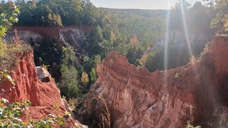 Providence Canyons hike in GA [upl. by Eiroj]