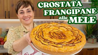 CROSTATA FRANGIPANE ALLE MELE Ricetta Facile  Fatto in Casa da Benedetta [upl. by Bonns]