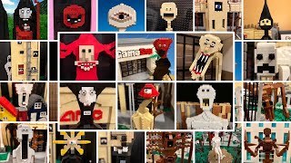 All LEGO DOCTOR NOWHERE creatures  Doctor Nowhere’s Cursed World 1234 amp 5 EPIC COMPILATION [upl. by Naesad]