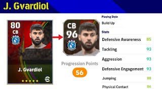 J Gvardiol Upgrade Max Rating How to Train Player  eFootball 2023 Mobile [upl. by Mair]