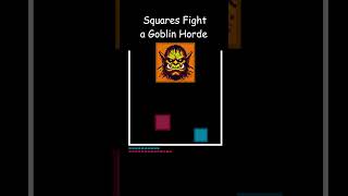 The squares go on a quest with an epic ending square games coding battle anime challenge [upl. by Adnola]