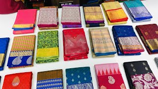 Pachaiyappas silk sarees 880₹ starting range Art silk semi silk pure soft silks collection… [upl. by Serena]