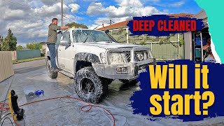 Salvage Nissan Patrol  Will it start Ep2 [upl. by Handel]