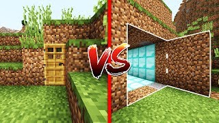 MINECRAFT FAIRE BASE SECRÈTE NOOB VS PRO  😱 COMMENT CONSTRUIRE [upl. by Riordan992]