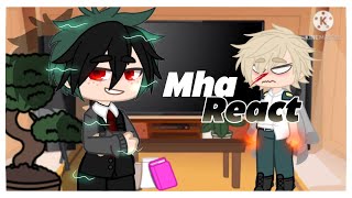 Mha react to villan Deku 🥦✨ •Bakudeku• [upl. by Naimed988]