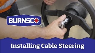 How To Install A Cable Steering System On Your Boat [upl. by Krebs]