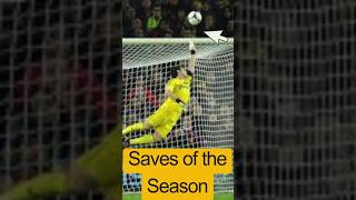 Best goal keeper saves  Best Football Saves  viralshorts  football [upl. by Efron]