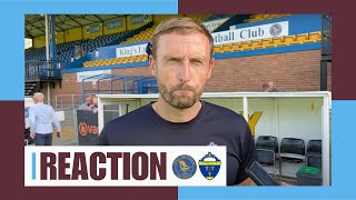 King’s Lynn Town 31 Warrington Town Mark Beesley reaction [upl. by Avid]