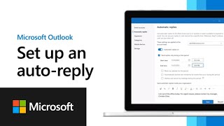 Set up an autoreply in the new Outlook [upl. by Barnaby106]