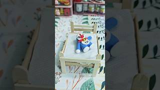 Icecream stick se bed bnae doraemon youtubeshort kidseasycraft [upl. by Aivatnuahs]