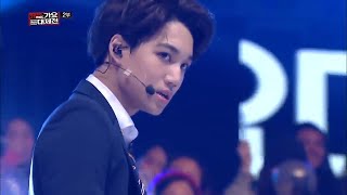 ENGsub가요대제전 EXO  Wolf  Growl 엑소  늑대와 미녀  으르렁 KMF 20131231 [upl. by Hanzelin]