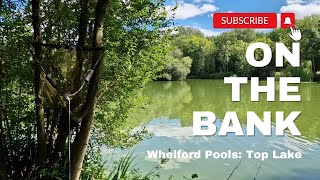 On The Bank  Whelford Pools Fishery Top Lake In Session Carp Fishing [upl. by Champ]