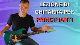 Lezione di chitarra per PRINCIPIANTI [upl. by Entsirhc]