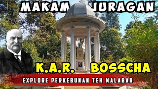 Ulin Ke Makam Bosscha di Perkebunan Teh Malabar Pangalengan [upl. by Idnis]