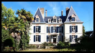 A Gracious 19th Century Renovated Chateau Aquitaine France [upl. by Suitangi]