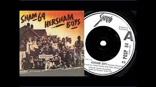 Sham 69  Hersham Boys On Screen LyricsVideo [upl. by Nhguavad]