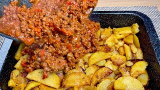 Pommes de terre et viande Hachée❗️ Cest incroyablement délicieux et facile recette de dîner [upl. by Bowrah394]