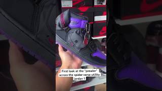 First look at the “prowler” across the spider verse utility jordan 1 [upl. by Lonee77]