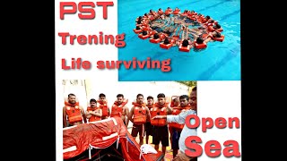 STCW course practical  PST Parsanal survival techniques  DG shipping ⚓🛳️ India [upl. by Goldi]