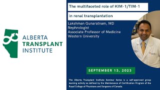 The multifaceted role of KIM1TIM1 in renal transplantation [upl. by Rutherfurd]