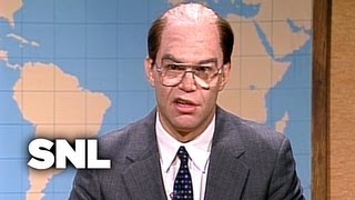 Weekend Update Al Franken As Lyndon La Rouche  Saturday Night Live [upl. by Einapets]