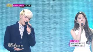 HOT TaeYeon amp JongHyun  BREATH 종현 amp 태연  숨소리 Show Music core 20140301 [upl. by Harper]