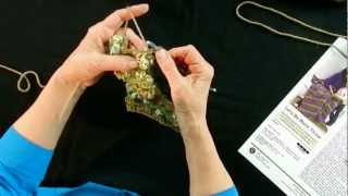 Learn to Crochet Double End Hook and Red Heart  Part 1 [upl. by Lilias838]