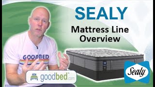 Sealy Mattress Options 2021present EXPLAINED by GoodBedcom [upl. by Tolman]