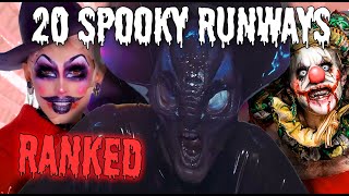 Ranking the TOP 20 Spookiest Drag Race Looks 😱 [upl. by Lejeune406]