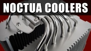 Noctua NHU12S NHU14S and NHD14 CPU Coolers Review [upl. by Rika]