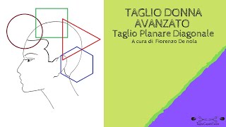 Taglio Donna Avanzato  Planare  Diagonale [upl. by Vena]