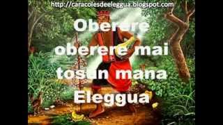 Canto a Eleggua con letra [upl. by Araas]