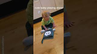 Cute baby playing alone ❣️ Happy Babies Kidz View 💕 happybabieskidzview [upl. by Derag]