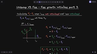 Fee Growth Initialize Part 4  Uniswap V3 Core Contract Explained  Part 37 [upl. by Eremehc849]