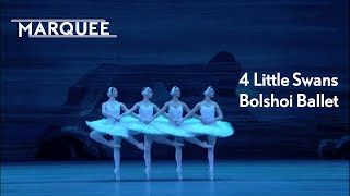 Swan Lake 4 Little Swans Bolshoi Ballet [upl. by Hellah]