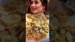 Kareena Kapoor’s Favourite Banana Chips 😍😍shorts shortvideo youtubeshorts easyrecipe [upl. by Alboran668]