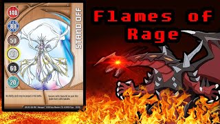 Flames of Rage  Legacy Mono Pyrus Bakugan Deck Profile [upl. by Eilra]