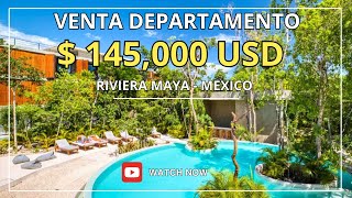 VENTA DEPARTAMENTO TULUM  ENTREGA INMEDIATA  LISTO PARA VIVIR O RENTAR  SEREMONIA ORIGEN [upl. by Traggat]