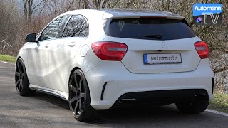 Performmaster A45 AMG 410hp  DRIVE amp SOUND 60FPS [upl. by Ithsav]