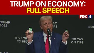 Donald Trump economic plan FULL SPEECH [upl. by Mirella43]