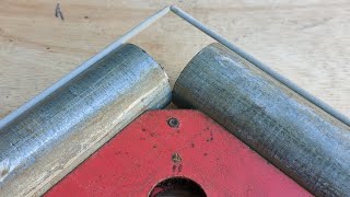 how to quickly cut pipe for 90 degree joints [upl. by Rede]