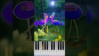 Opila Bird and Opila Bird lupdup  Piano Tutorial [upl. by Nnoj]